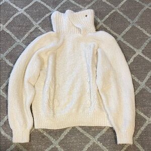 Vintage sparkly floral comfy y2k  sweater